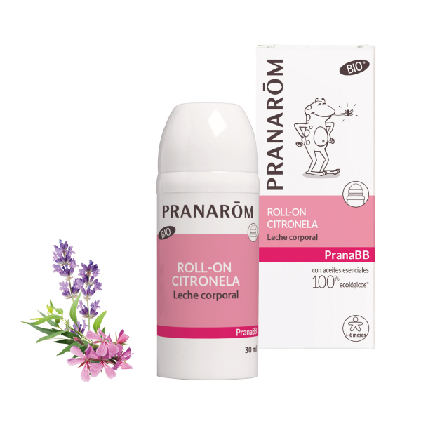 PRANAROM PranaBB ROLL-ON Citronella LECHE CORPORAL BEBÉ +6M (30ml)			