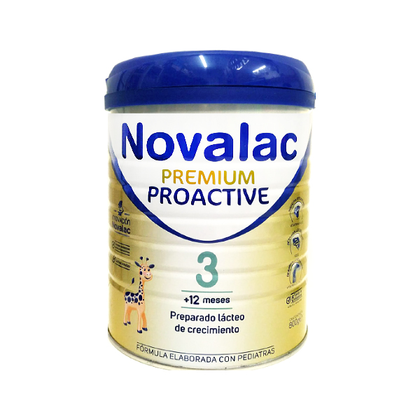 NOVALAC PREMIUM PROACTIVE 3 CRECIMIENTO NIÑOS 1-3 AÑOS (800G)