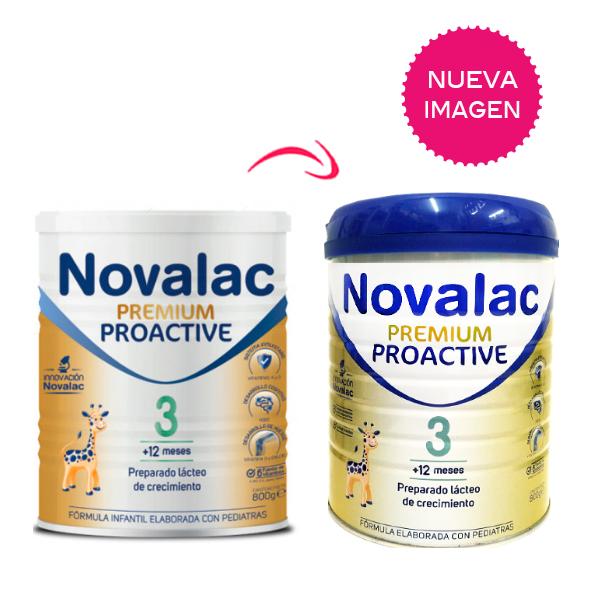 NOVALAC PREMIUM PROACTIVE 3 CRECIMIENTO NIÑOS 1-3 AÑOS (800G)