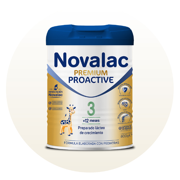 NOVALAC PREMIUM PROACTIVE 3 CRECIMIENTO NIÑOS 1-3 AÑOS (800G)