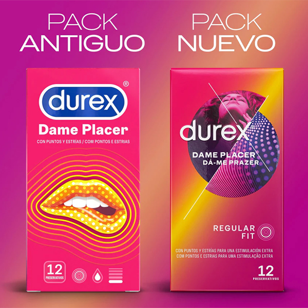 DUREX Preservativos DAME PLACER (12uds)