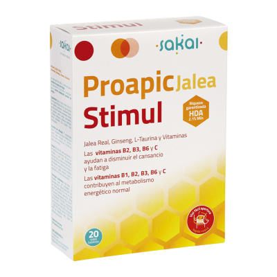 Proapic Jalea Real Stimul con Ginseng (20amp)