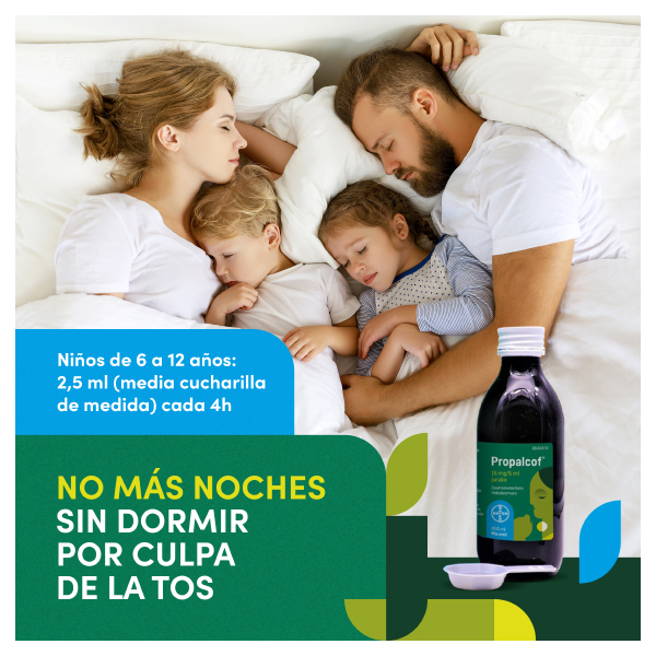 BAYER - MEDICAMENTOS PROPALCOF 15mg/5ml JARABE antes ROMILAR (200ml)