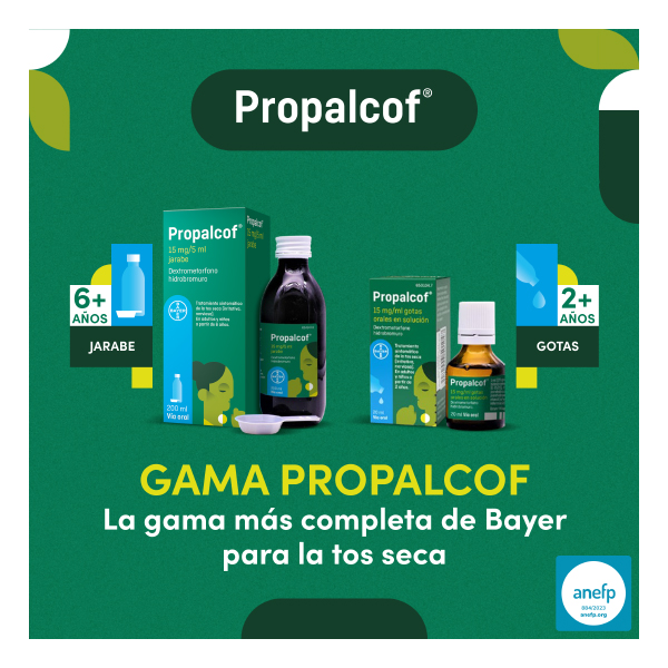 BAYER - MEDICAMENTOS PROPALCOF 15mg/5ml JARABE antes ROMILAR (200ml)