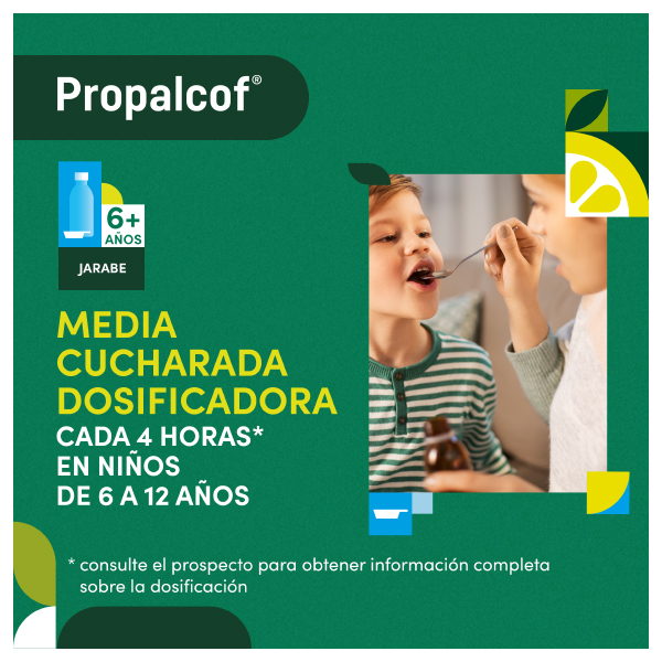 BAYER - MEDICAMENTOS PROPALCOF 15mg/5ml JARABE antes ROMILAR (200ml)