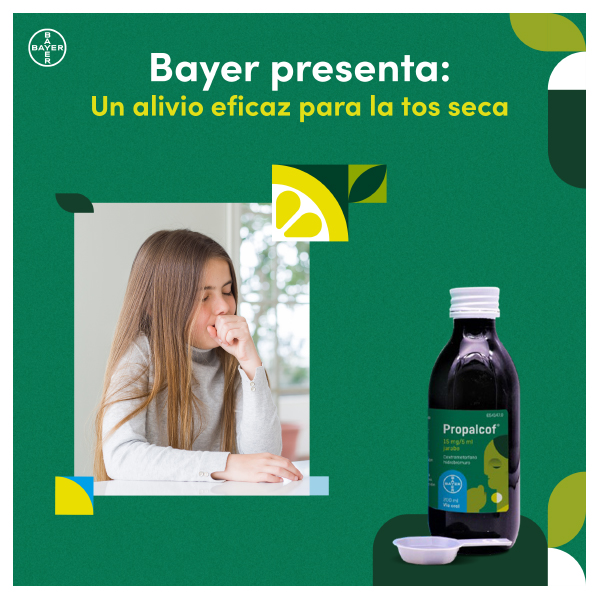 BAYER - MEDICAMENTOS PROPALCOF 15mg/5ml JARABE antes ROMILAR (200ml)