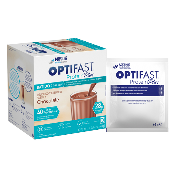 OPTIFAST PROTEIN PLUS SABOR CHOCOLATE (10 SOBRES X 63G)