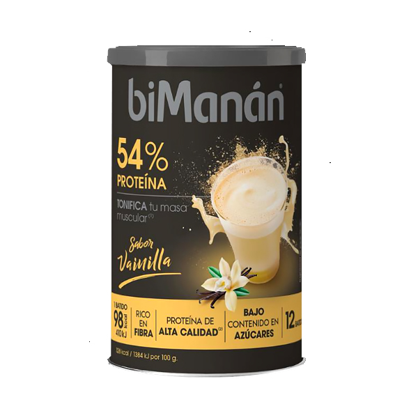 BIMANAN PROTEINA BATIDO VAINILLA 360G (12 BATIDOS) 