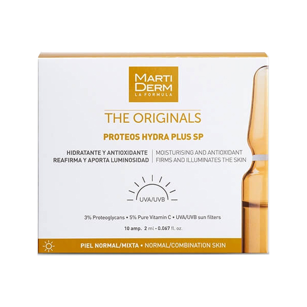 MARTIDERM PROTEOS HYDRA PLUS SP AMPOLLAS (10 ampollas)