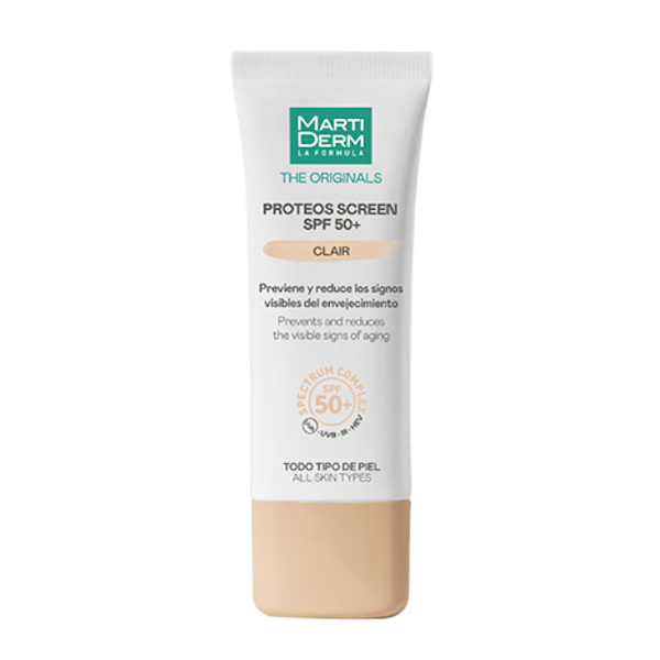 MARTIDERM PROTEOS SCREEN SPF50 FLUID CREAM COLOR CLAIR (40ML)