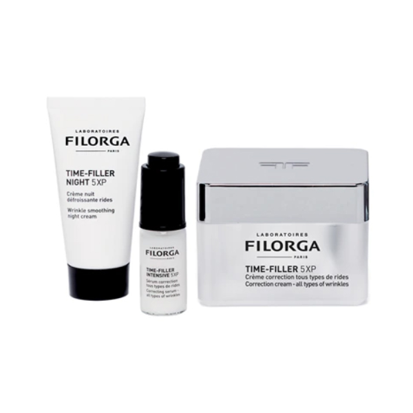 FILORGA PROTOCOLO ANTI-ARRUGAS TIME-FILLER SXP (50ML) + TIME-FILLER NIGHT XP (14ML) +SERUM INTENSIVE (5ML) REGALO