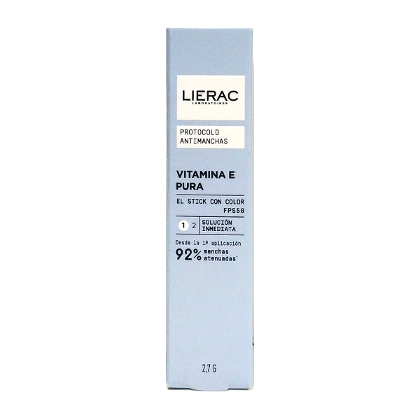 LIERAC EL STICK VITAMINA E PURA  CON COLOR SPF 50 (2,7G)