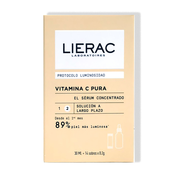 LIERAC PROTOCOLO LUMINOSIDAD VITAMINA C PURA EL SERUM (30ML)
