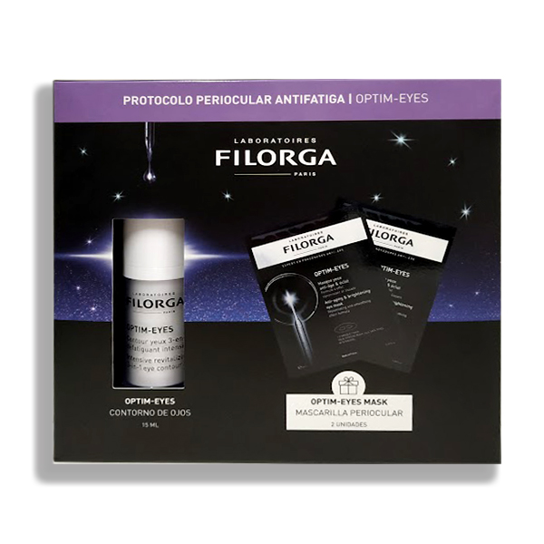 FILORGA PROTOCOLO PERIOCULAR OPTIM-EYES CONTORNO DE OJOS (15ML) + MASCARILLA OPTIM-EYES (2 UNIDADES) REGALO!