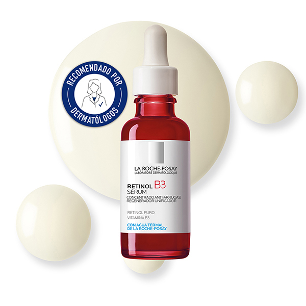 LA ROCHE POSAY PROTOCOLO RENOVADOR & ANTIMANCHAS RETINOL B3 SERUM (30ML) + MELA B3 DOSE DOUBLE (15ML) + ANTHELIOS UV MUNE FLUIDO (15ML) REGALO!