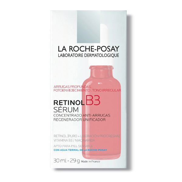 LA ROCHE POSAY PROTOCOLO RENOVADOR & ANTIMANCHAS RETINOL B3 SERUM (30ML) + MELA B3 DOSE DOUBLE (15ML) + ANTHELIOS UV MUNE FLUIDO (15ML) REGALO!
