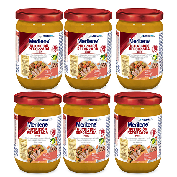 MERITENE PURÉ ATUN CON VERDURAS ADULTOS (6x300g) - ANTES RESOURCE