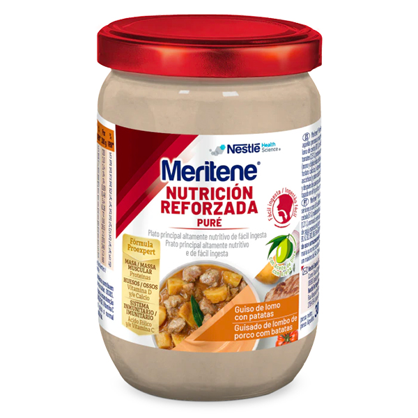 MERITENE PURÉ LOMO CON PATATAS ADULTOS (6x300g) - ANTES RESOURCE 