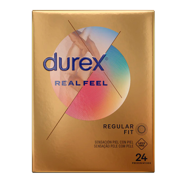 DUREX REAL FEEL PRESERVATIVO SIN LATEX (24uds)