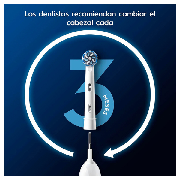 ORAL-B RECAMBIO CEPILLO ELECTRICO PRO CROSS ACTION (3 RECAMBIOS)