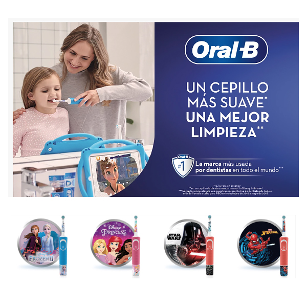 ORAL-B RECAMBIO CEPILLO PRO KIDS STAR WARS (4 UNIDADES)
