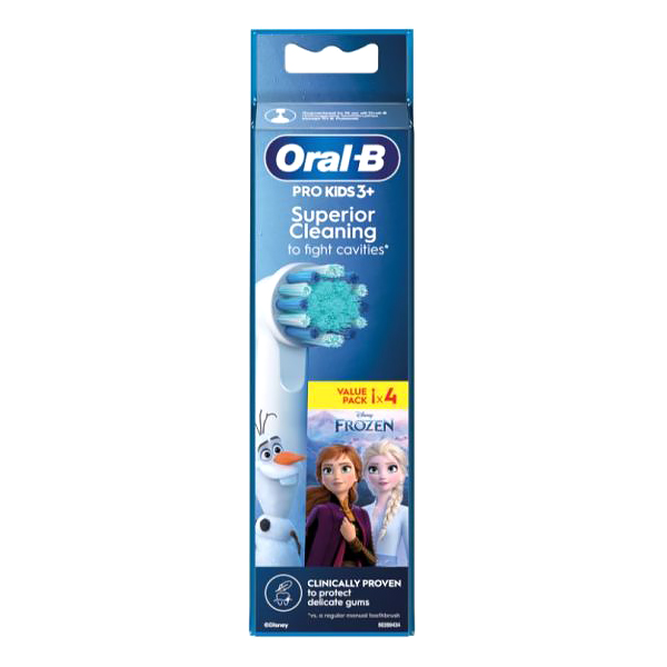 ORAL-B RECAMBIO PRO KIDS FROZEN II CABEZAL CEPILLO ELÉCTRICO (4uds)   