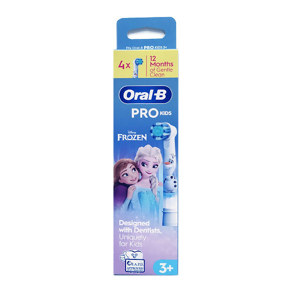 ORAL-B RECAMBIO PRO KIDS FROZEN II CABEZAL CEPILLO ELÉCTRICO (4 UNIDADES)   