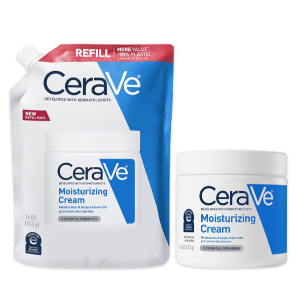 CERAVE RECARGA CREMA HIDRATANTE CON 3 CERAMIDAS (454G)