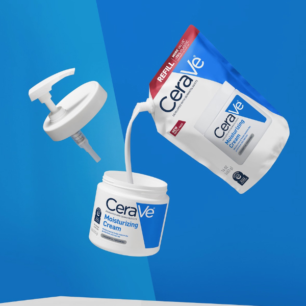 CERAVE RECARGA CREMA HIDRATANTE CON 3 CERAMIDAS (454G)