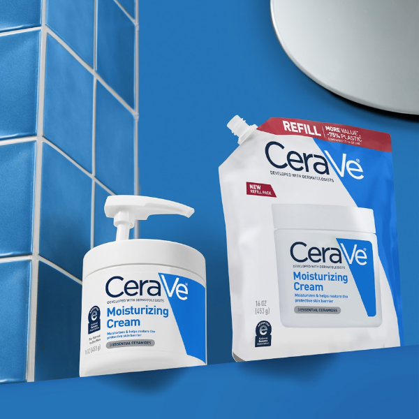 CERAVE RECARGA CREMA HIDRATANTE CON 3 CERAMIDAS (454G)
