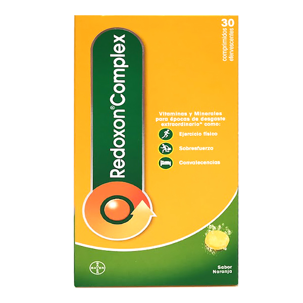 BAYER REDOXON COMPLEX SABOR NARANJA (30COMP. EFERVESCENTES)			