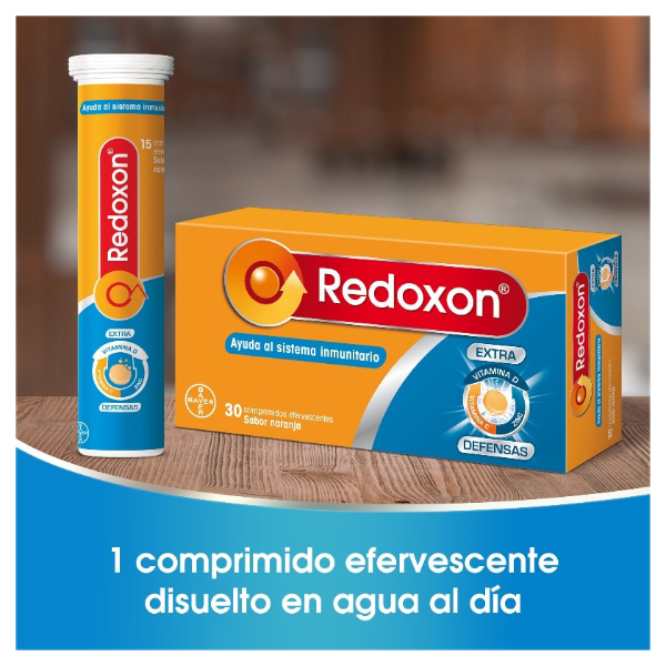 BAYER REDOXON EXTRA DEFENSAS (15 COMP.EFERVESCENTES)