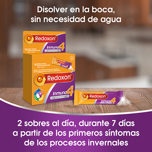 BAYER REDOXON INMUNO 4® (14 sobres sin agua)