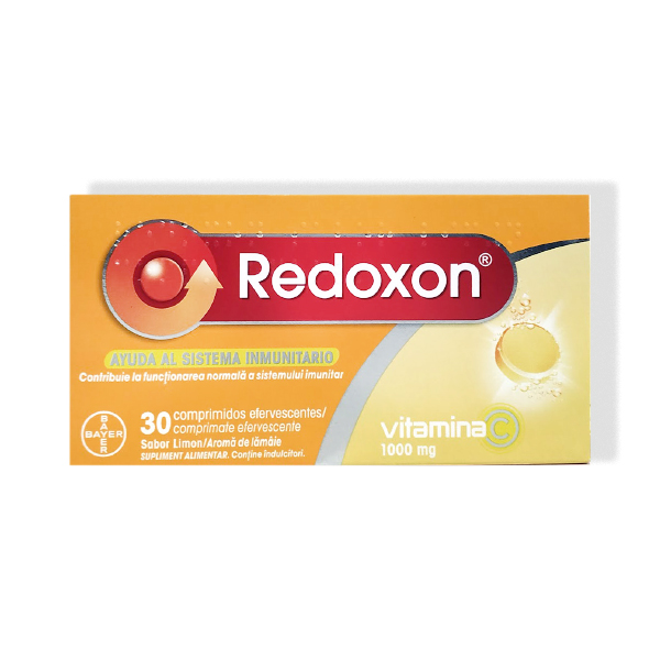 BAYER REDOXON VITAMINA C LIMÓN (30comp. efervescentes)	