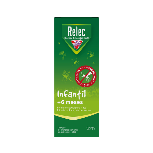 RELEC REPELENTE INFANTIL MOSQUITOS SPRAY +6M (75ml) 