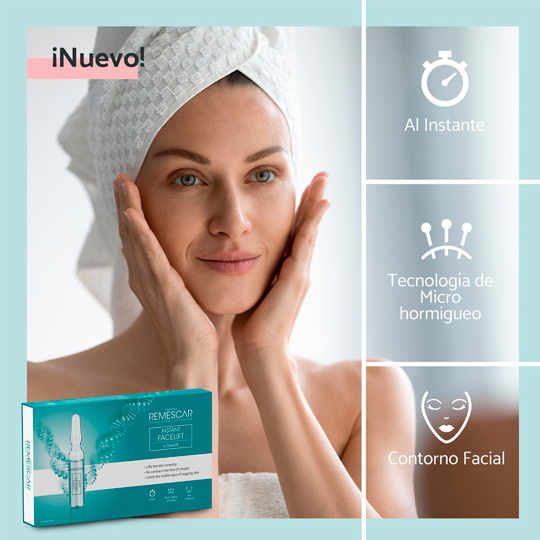REMESCAR REMESCAR AMPOLLAS LIFTING ÓVALO FACIAL (5 AMPOLLAS)