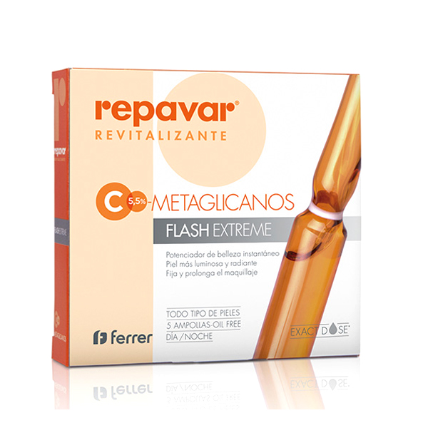 FERRER REPAVAR REVITALIZANTE AMPOLLAS FLASH EXTREME (5 AMPOLLAS)