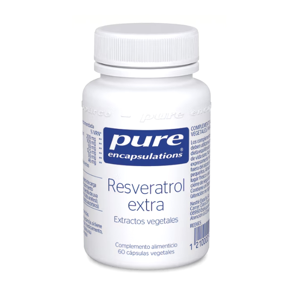PURE ENCAPSULATIONS RESVERATROL EXTRA (60 CAPSULAS)