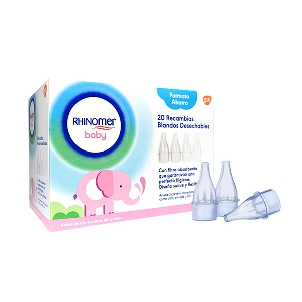 HALEON RHINOMER BABY RECAMBIOS DESHECHABLES (20uds)