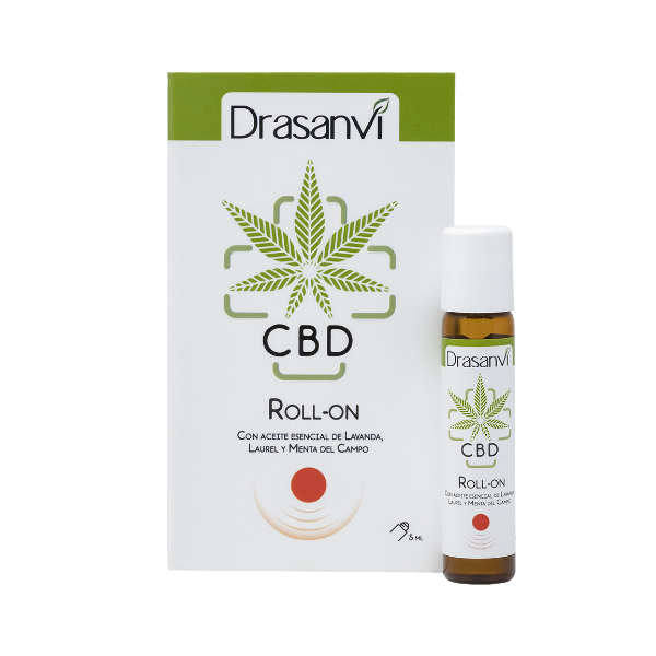 DRASANVI ROLL ON CBD ROJO ALIVIO TENSIONES CABEZA (5ML)