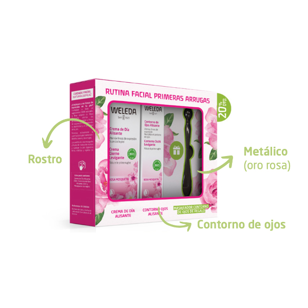 WELEDA PACK PRIMERAS ARRUGAS ROSA MOSQUETA