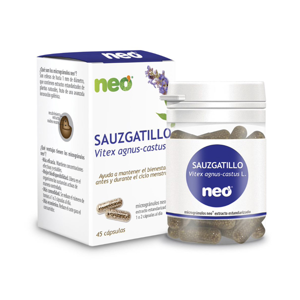 NEOVITAL HEALTH Sauzgatillo NEO Microgránulos (45 CÁPSULAS)