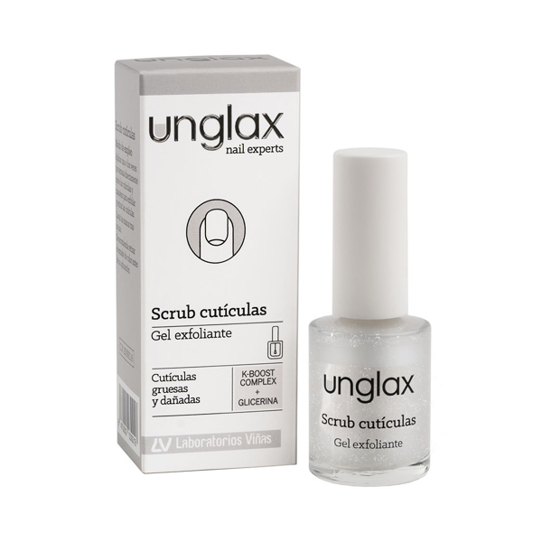UNGLAX SCRUB CUTÍCULAS GEL EXFOLIANTE (10ML) NOVEDAD!