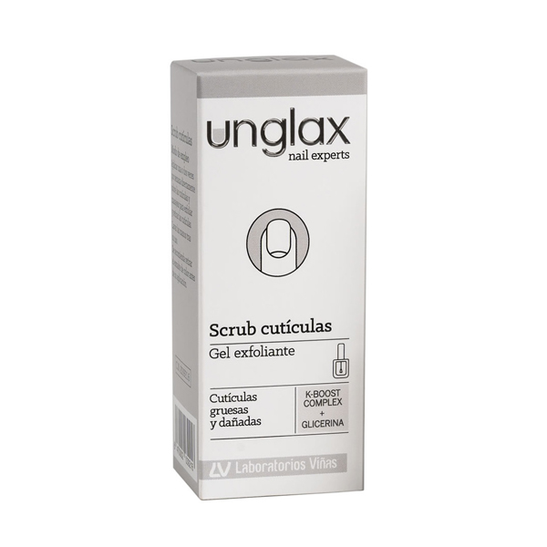 UNGLAX SCRUB CUTÍCULAS GEL EXFOLIANTE (10ML) NOVEDAD!