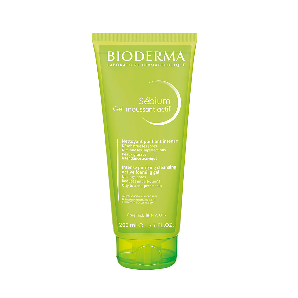 BIODERMA SEBIUM GEL MOUSSANT ACTIF TUBO (200ML)	