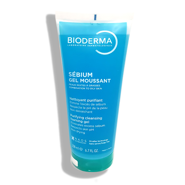BIODERMA SEBIUM GEL MOUSSANT SIN DETERGENTE TUBO (200ML)