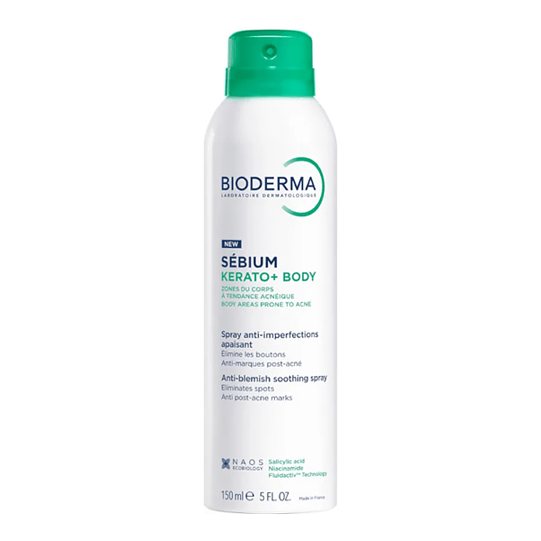 BIODERMA SEBIUM KERATO PLUS BODY SPRAY ANTI-IMPERFECCIONES (150ML)