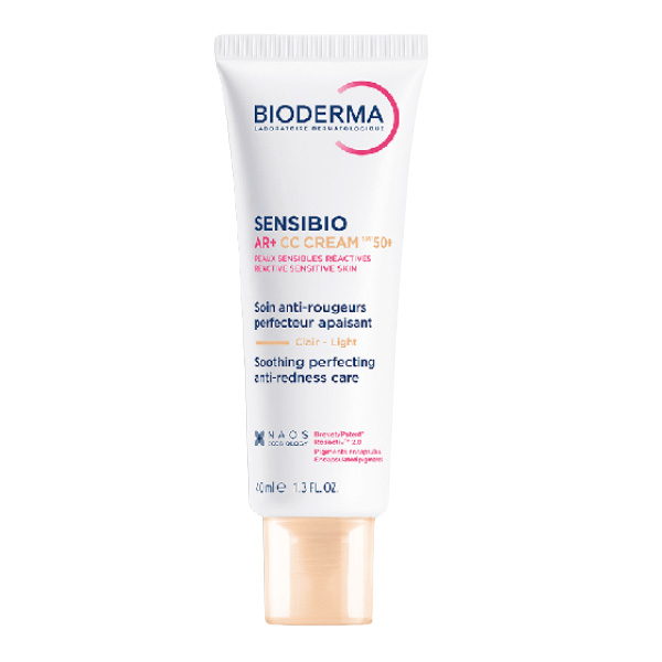 BIODERMA SENSIBIO AR+ CC CREAM SPF50+ LIGHT (40ML)