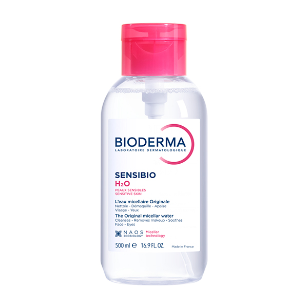 BIODERMA SENSIBIO H2O AGUA MICELAR PUMP (500ML)