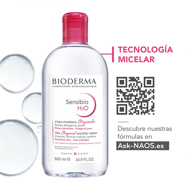 BIODERMA SENSIBIO H2O Solución Micelar  (100ml)
